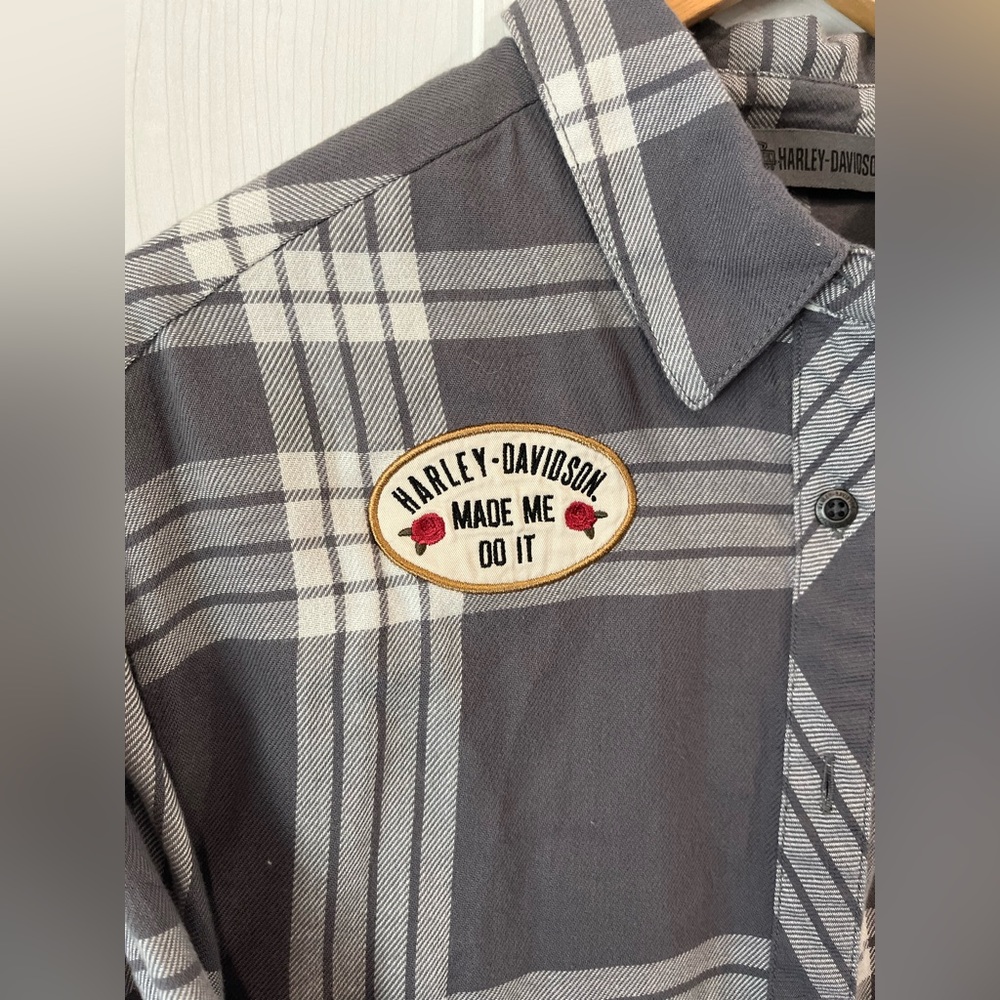 Harley Davidson Button Down - image 2